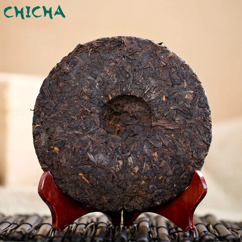 

CHICHA China-Alibaba Chinese Pu Erh Tea 200G Pu Erh Tea Old Compression Cake Brew Mengku Puerh Shu Export China Free Delivery