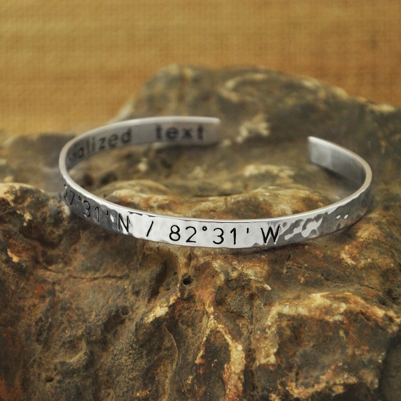 Bracelet coordonnées geographique Clearance