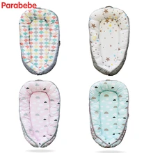 850 г детская кроватка бампер 80 см длина дорожная кровать для детей младенческая кровать детская хлопковая Колыбель для новорожденных детская люлька портативная кроватка