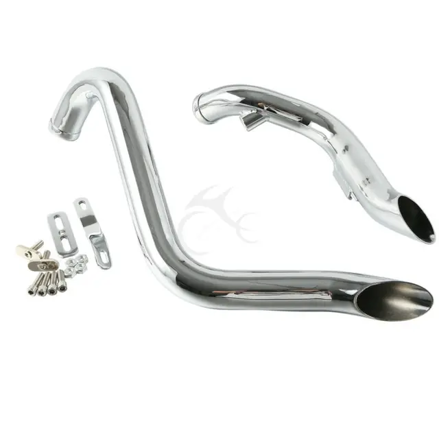 Buy Motorcycle 1.75" Pipes Exhaust For Harley Softail