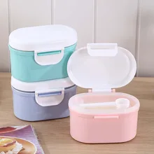 Детская формула для хранения молока для младенцев, портативный дозатор для молочного порошка, контейнер для хранения еды, коробка для кормления детей, коробка для еды PP