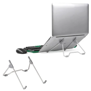 

Besegad Foldable Adjustable Height Width Angle Bracket Stand Holder Support for 7-17inch Apple MacBook Pro Air Dell HP Laptop