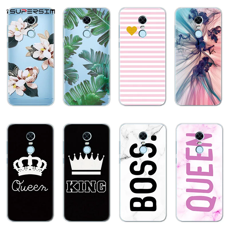 Cases for Xiaomi Redmi 5 Plus Case 5.99 inch TPU Cover Silicone Soft Back for Xiomi Redmi 5 Plus Cover Redmi 5Plus Phone Case