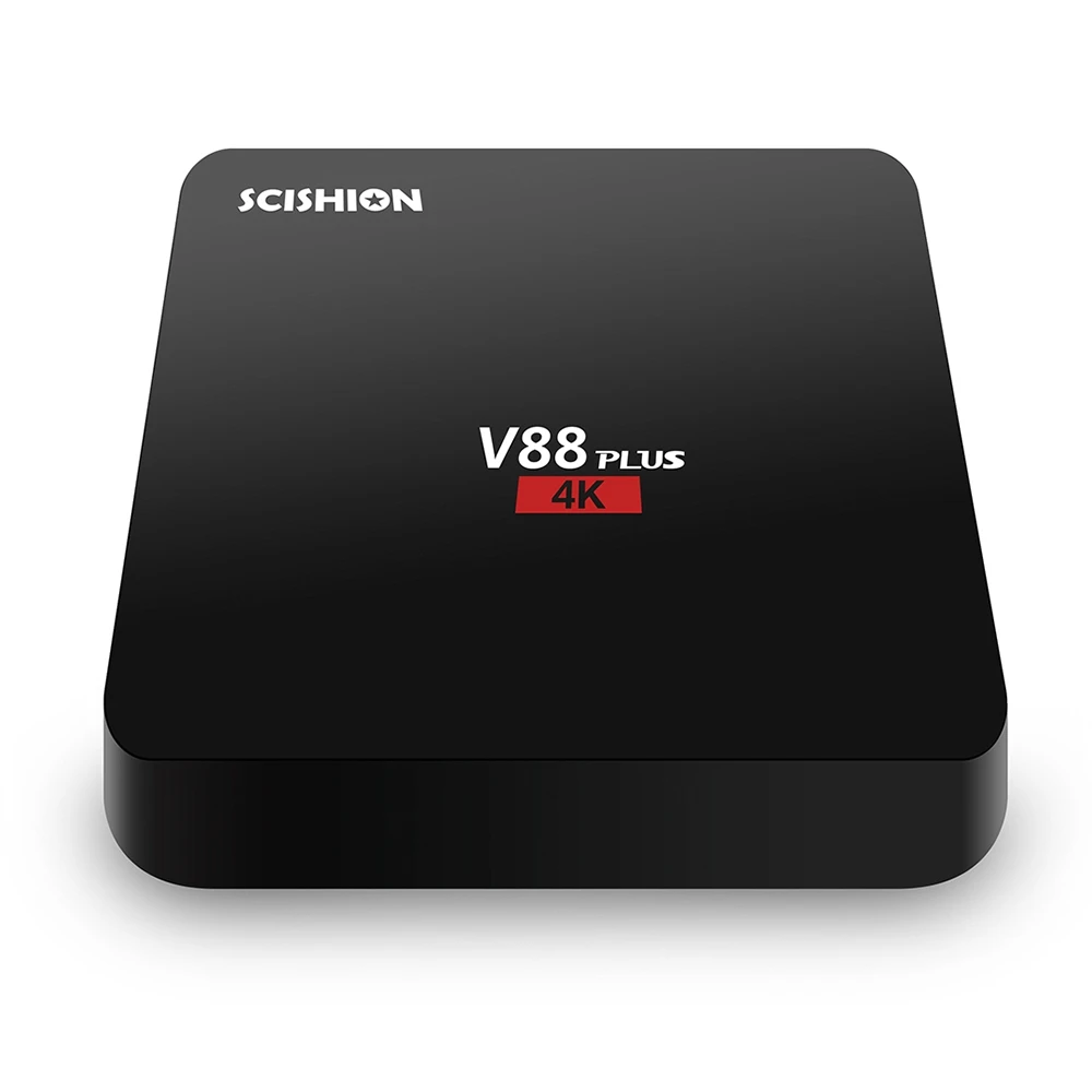 

SCISHION V88 Plus TV Box Rockchip 3229 Quad-Core Android WiFi H.265 VP9 4K Smart Media Player Android 5.1/ 6.0 2G 8G Smart Box