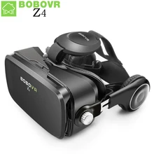 Очки виртуальной реальности VR КОРОБКА BOBOVR Z4 VR Очки Виртуальной Реальности очки 3D очки google Картон мини 2.0 бобо vr гарнитура Для 4.3-6.0 смартфон очки виртуальной реальности