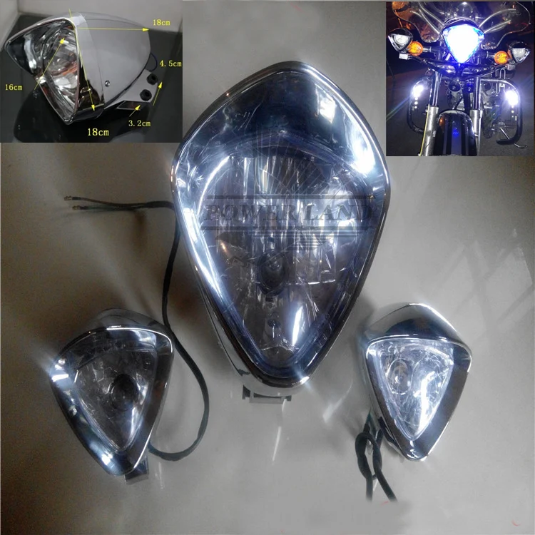 motorcycle headlight lens cover