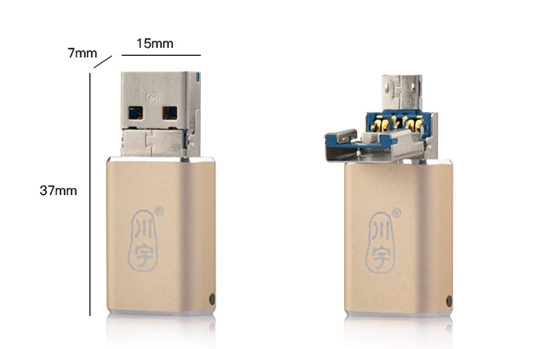 Kawau 3,0 OTG кард-ридер высокоскоростной мини-адаптер с Micro SD картой/TF слотом C326 кард-ридер для мобильного телефона