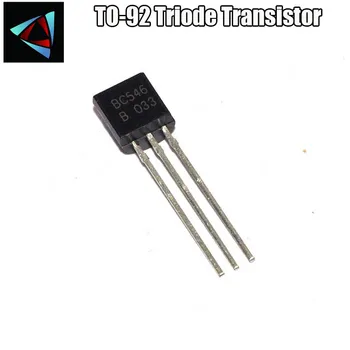 

100PCS BC546 TO-92 BC546B TO92 546B new triode transistor