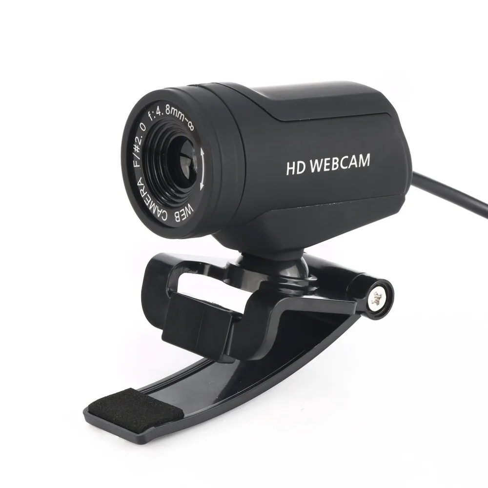 

A7220C HD Webcam CMOS Sensor Web Computer Camera Built-in Microphone USB Plug and Play for Desktop PC Laptop for Video Calling