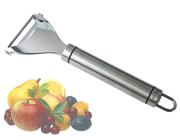 

1PC Stainless Steel Multi-purpose Vegetable Peeler Julienne Cutter Julienne Peeler Potato Carrot Grater Kitchen Tool LB 038