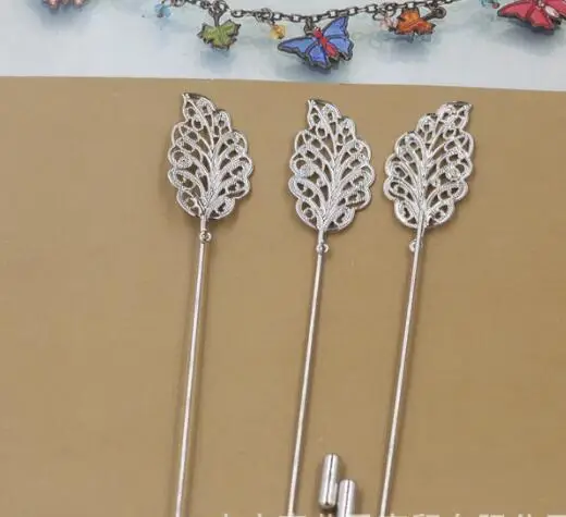 Брошь Защитная белая 20 шт. 80 мм (08146)|jewelry brooch|brooch diybrooch white |