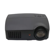 Larga vida LED Full HD LED de cine en casa TV 3D proyector lcd Multimedia video Proyector Del partido