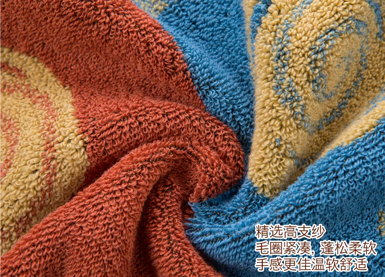 Подушки полотенца из хлопка для всей семьи используют большое полотенце, чтобы быть мягкой и удобной впитывающей водой, плотная и прочная Мода