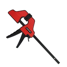Duratec-abrazadera F de alta resistencia para trabajo en madera, agarre rápido, barra de estilo F, abrazaderas para carpintería de 4, 6, 12 pulgadas