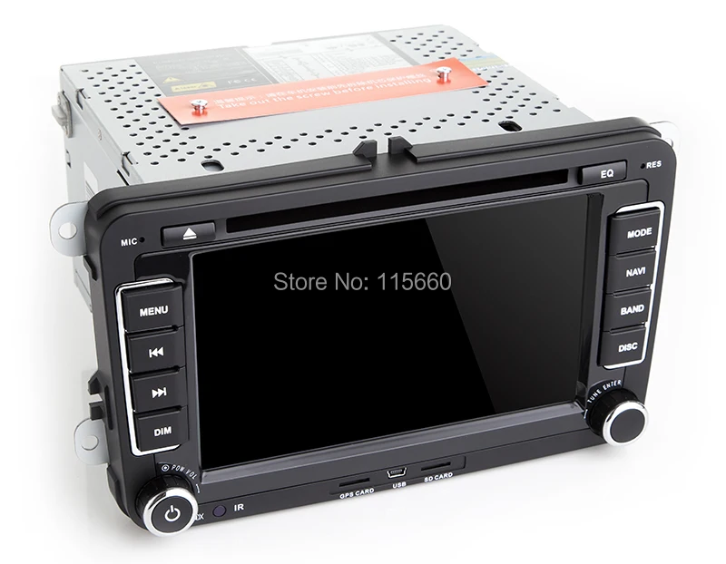 RoadRision Android 7.1.1 Quad Core Car DVD GPS for 7inchs Wolkswagen Models 3