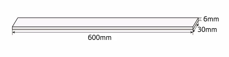 x 600mm preto branco 40-50 libra para diy arco tiro com arco caça