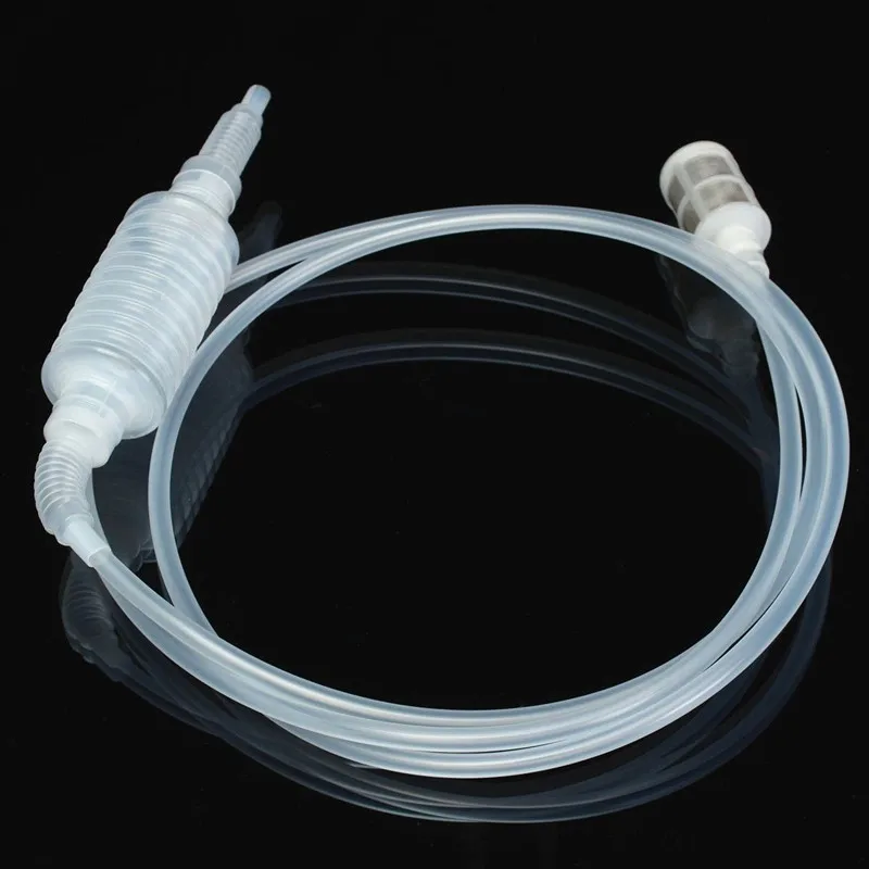 Useful Home Brew Syphon Pack For Wine Making Hand Knead Siphon Filter Tube 1.8 meters Rubber Transparent