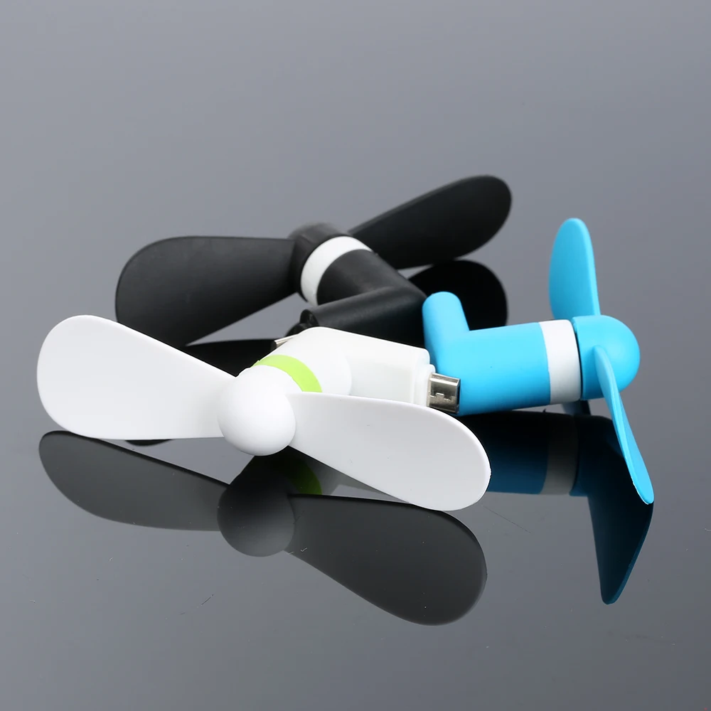 

Pocket Fans USB Gadget Portable Micro USB Cooling Fan Mini Fan Universal For Android OTG Phones Power Bank Laptop YH-460393