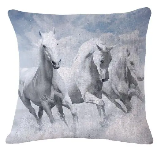 New Arrival Thousand Horses Gallop Decorative Cott...