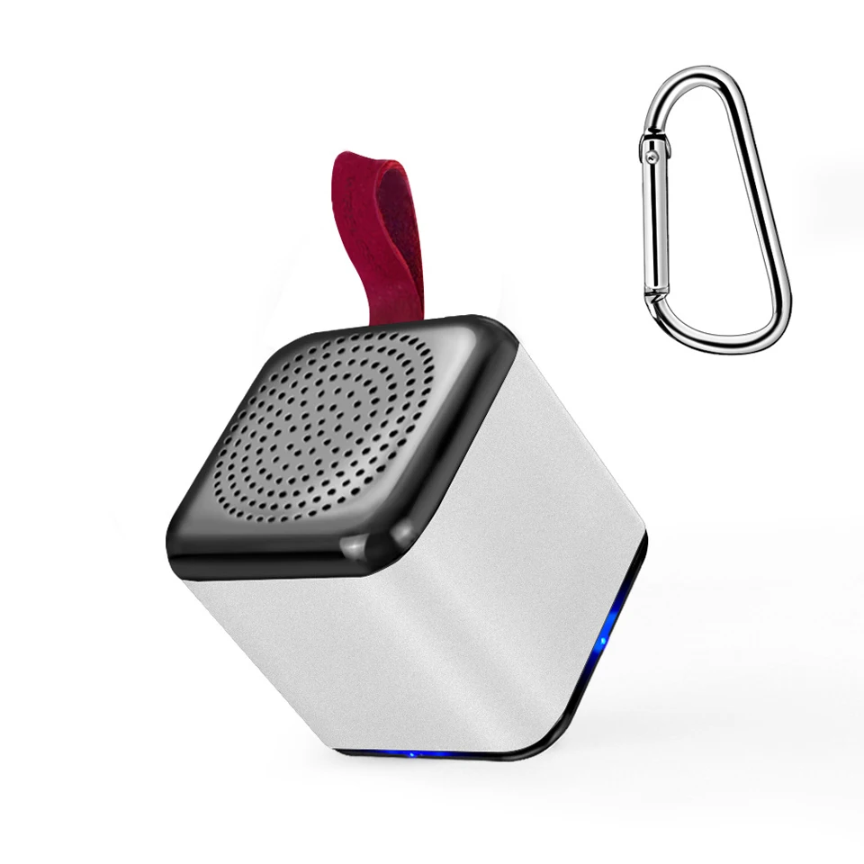 Портативный Bluetooth динамик с басами беспроводной 4 1 Встроенный микрофон наружная