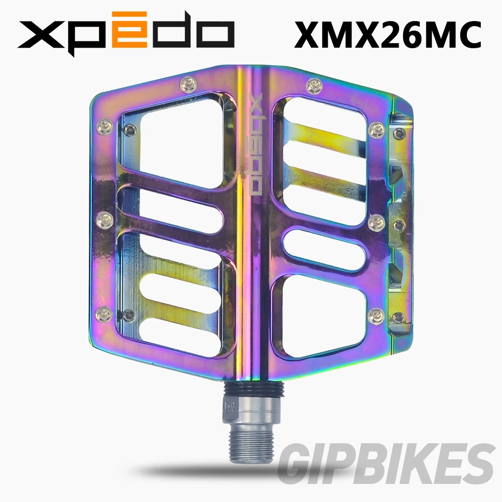 Wellgo Xpedo XMX26MC Ultralight Professional Hight Quality Bicycle Pedals Oil Slick Color plating