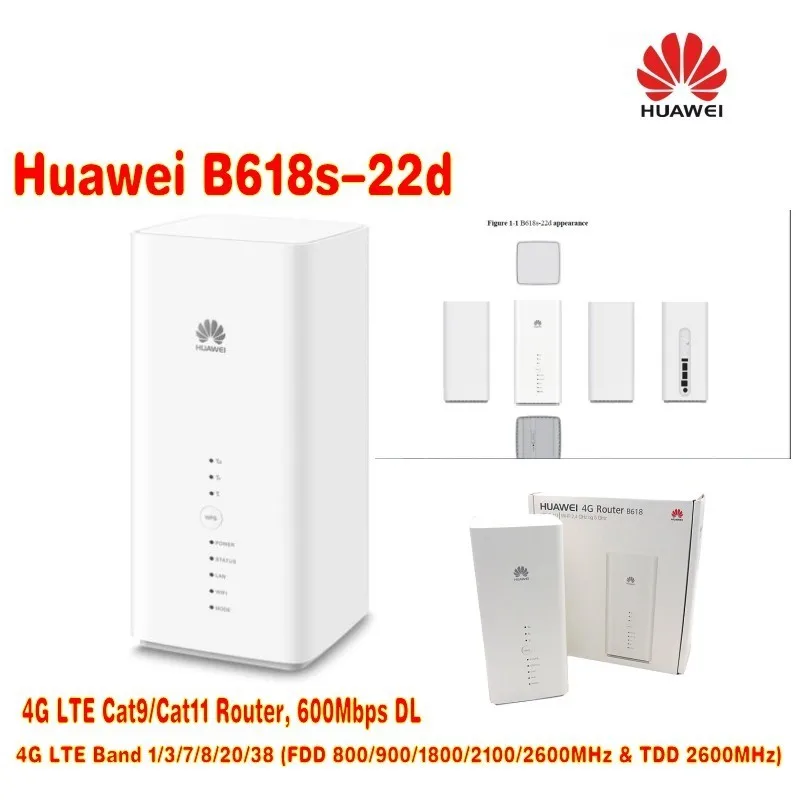 Лот из 10 штук huawei B618s-22d LTE WiFi маршрутизатор, DHL