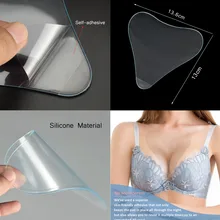 Женские накладки на грудь, силиконовые накладки против морщин, одноразовые накладки на грудь, улучшают сон, 13 см* 13,6 см 1j27