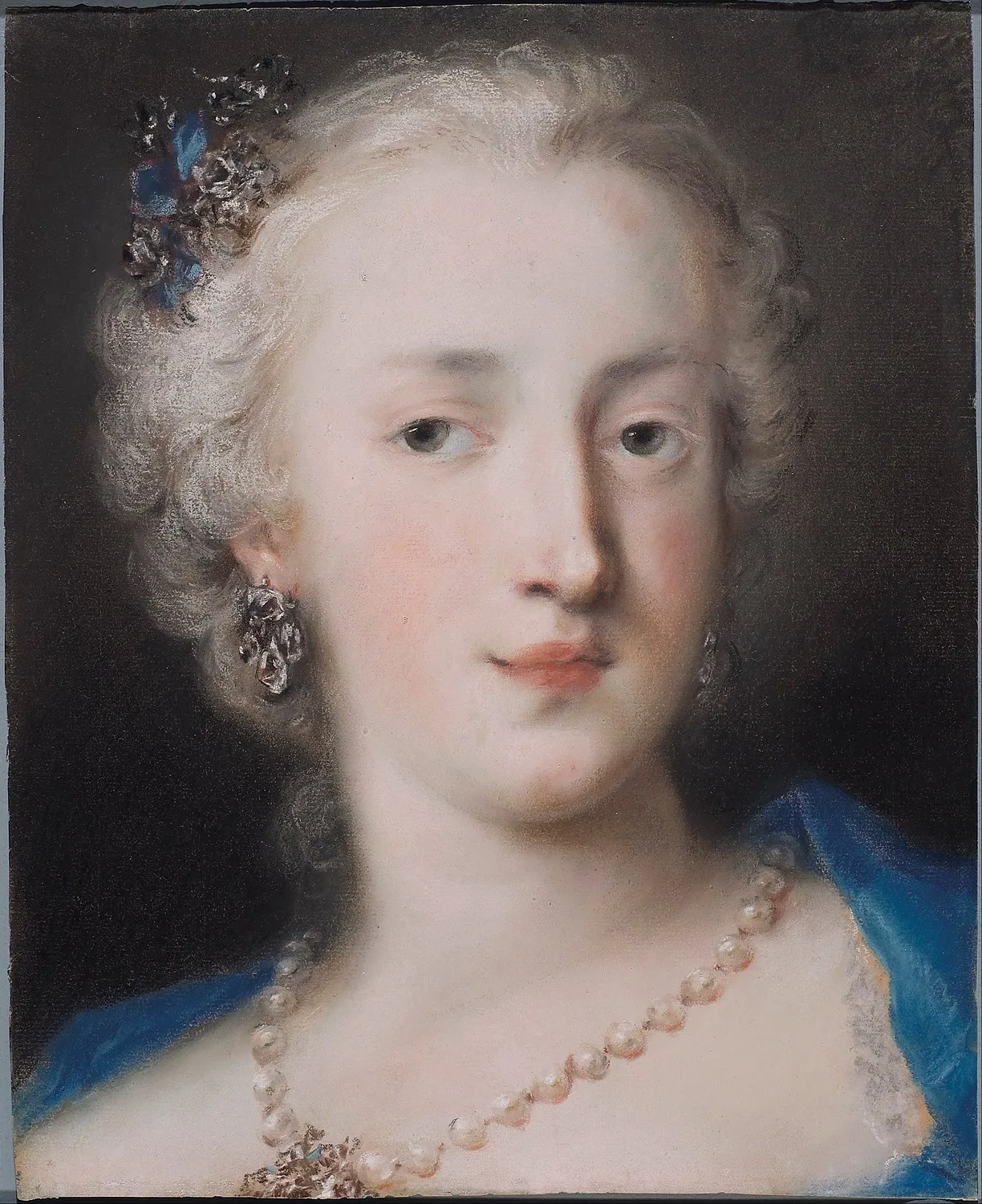 Unframed Canvas Prints - Portrait Of A Woman Rosalba Carriera |