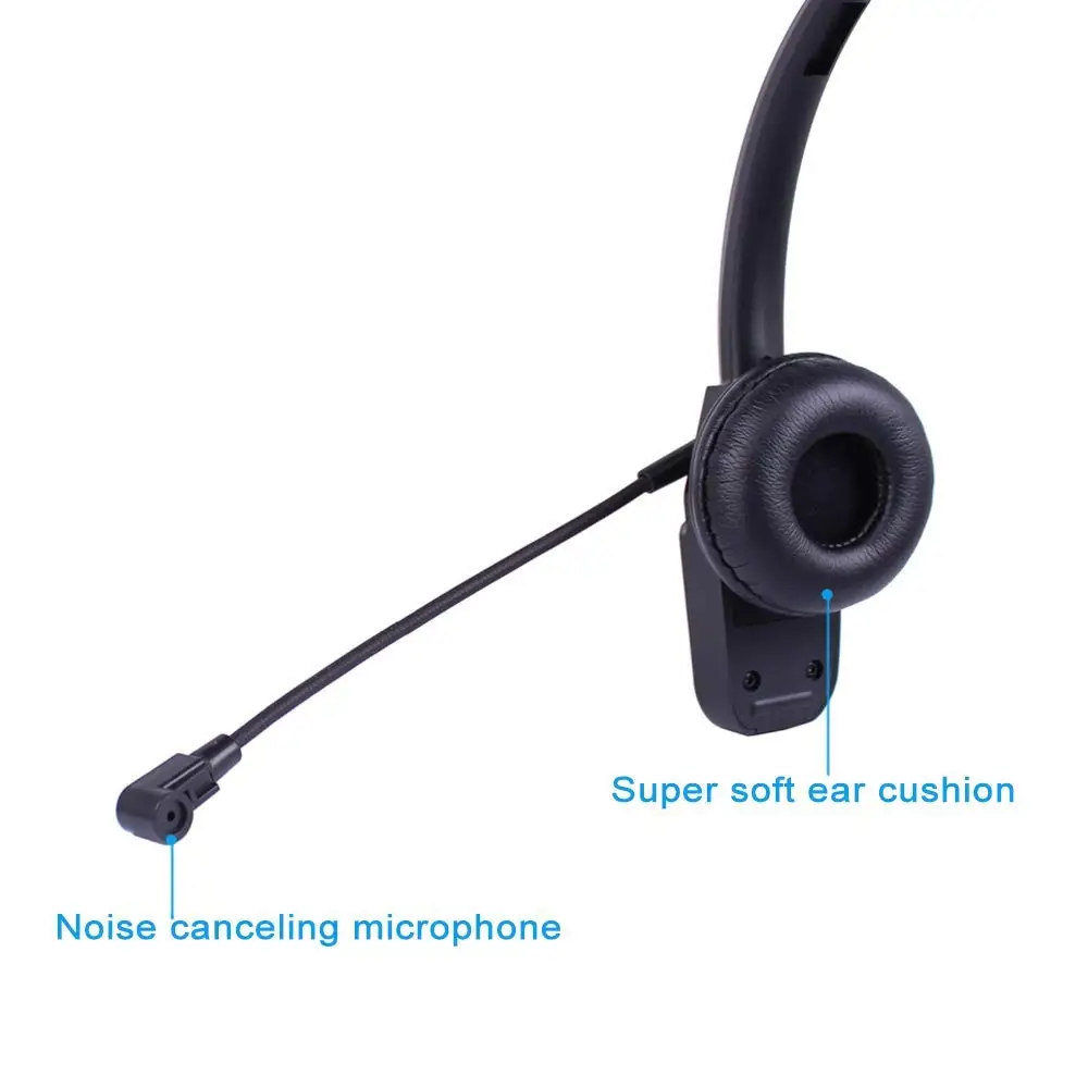 Wantek Arama JBT800 Bluetooth наушники с микрофоном офисная беспроводная гарнитура через голову наушник для сотового телефона колл-центра