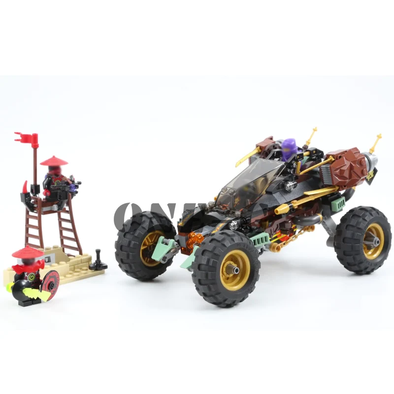 Совместимость с legoinglys ninjago 70589 строительные блоки 10524 429 шт кирпичи роуд фигурки