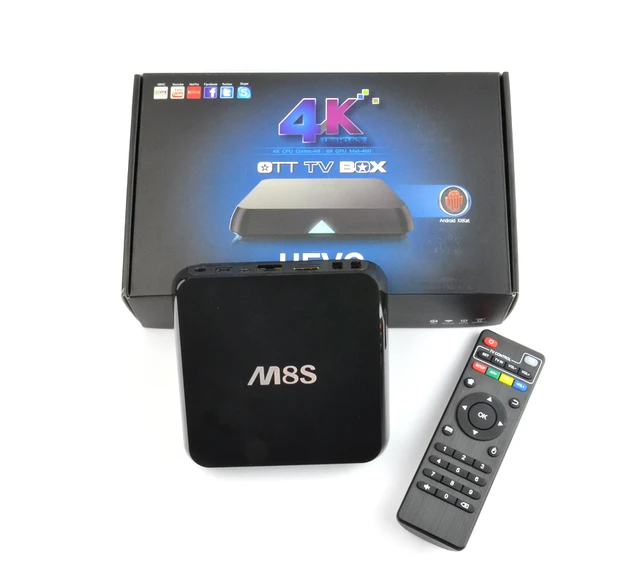 New M8 Android Smart TV Box M8S Amlogic S812 Chip AP6330 4K 2G/8G XBMC Dual  band wifi Full HD Android 4.4 Media Player M8 TV Box - AliExpress