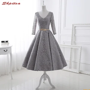 Knee Length Cocktail Dresses Summer Women Mini Evening Prom Cocktail Party Semi Formal Dress