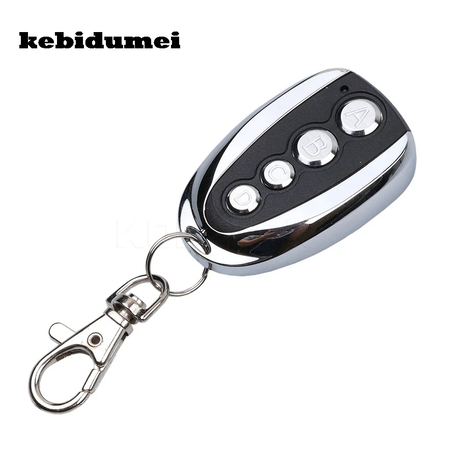 

Kebidumei 433MH 4 Channel Universal ABCD Key Control Remote Cloning Auto Car Garage Door Duplicator Rolling Code For Car