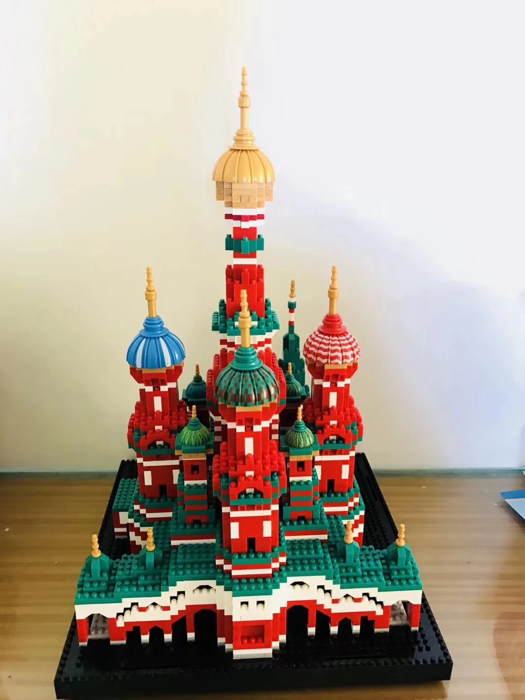 Balody 16066 4300 шт Василий Церковь Архитектура DIY Алмаз Мини строительные блоки