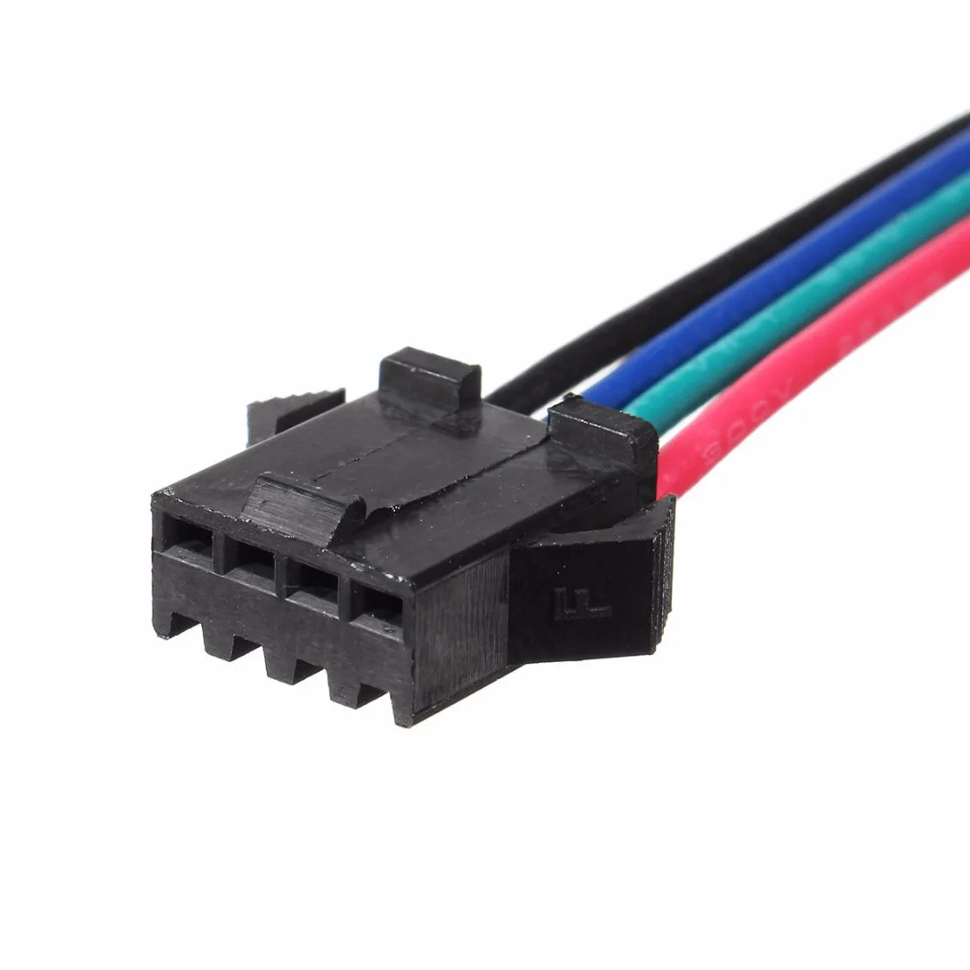 10 Sets 4 Pin JST SM 2.54mm Male & Female Connectors With 22AWG Wire 15cm Length