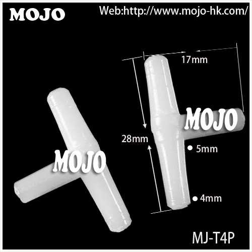 

Free shipping!! MJ-T4P 4mm PP Tee typewater connector (100pcs/lots)