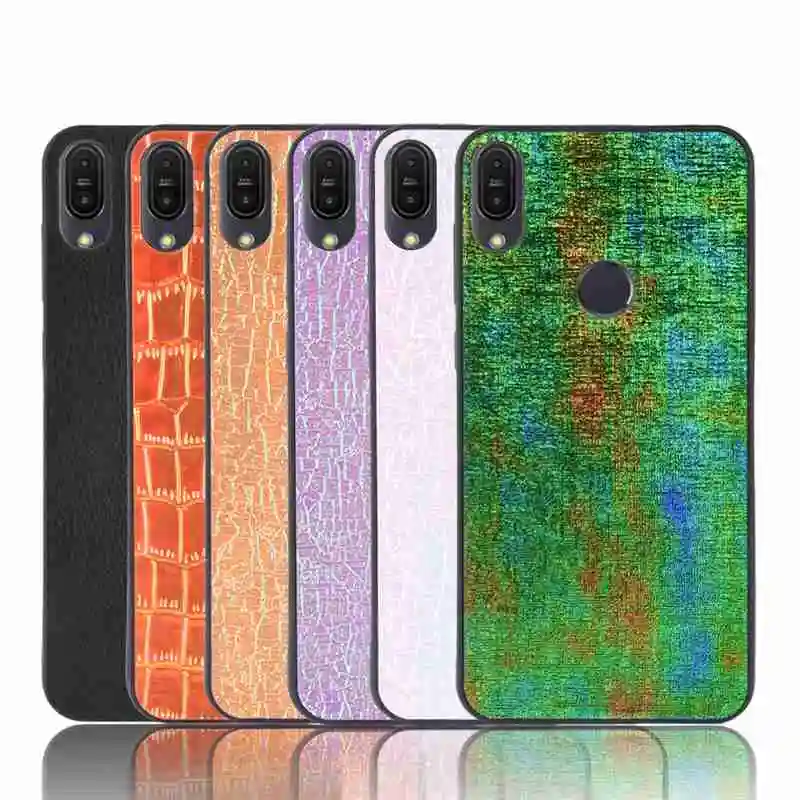 

Colorful Case For ASUS Zenfone Max Pro M1 ZB601KL/ZB602KL Cover PU Soft Fitted Cases For Zenfone Max M1 ZB555KL Back Cover