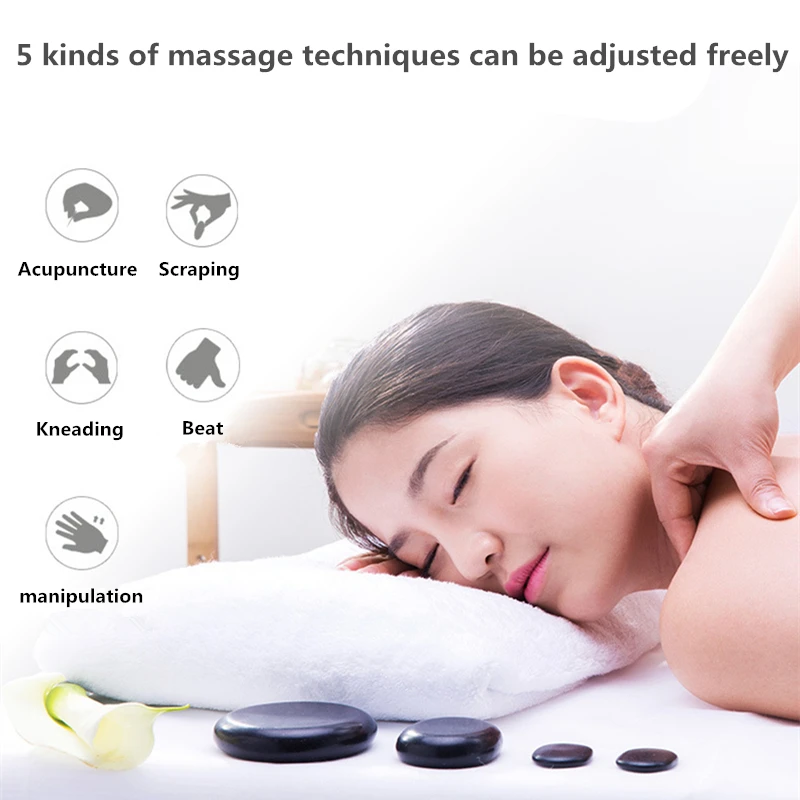 Многофункциональный массажер для тела, Электрический акупунктурный стимулятор мышц, массажер для спины и шеи, массажер для массажа, расслабляющий массаж