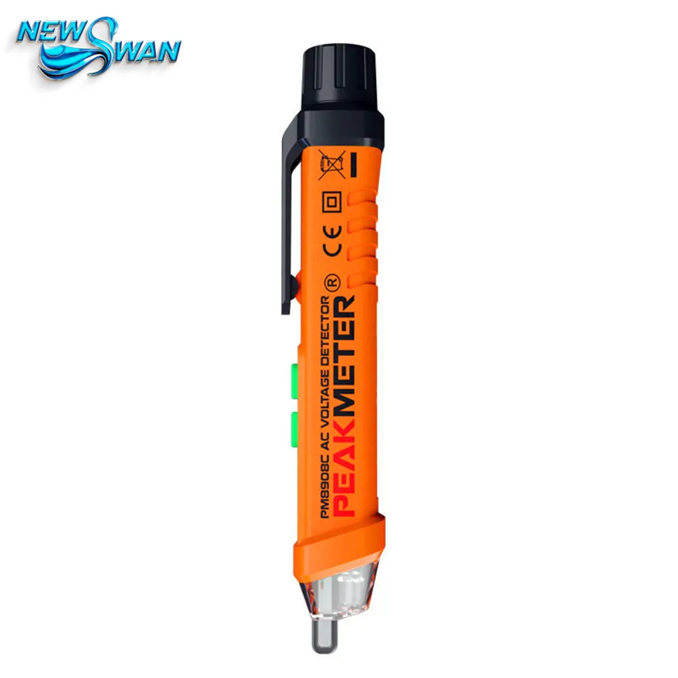 Pm8908c Ac 12v1000v Voltage Test Pen Detector With Noncontact Test