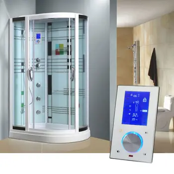 

LCD Screen Touch Bluetooth Function Sauna Room Steam Controller Digital Steam Room Control System With 3KW Steam Generator