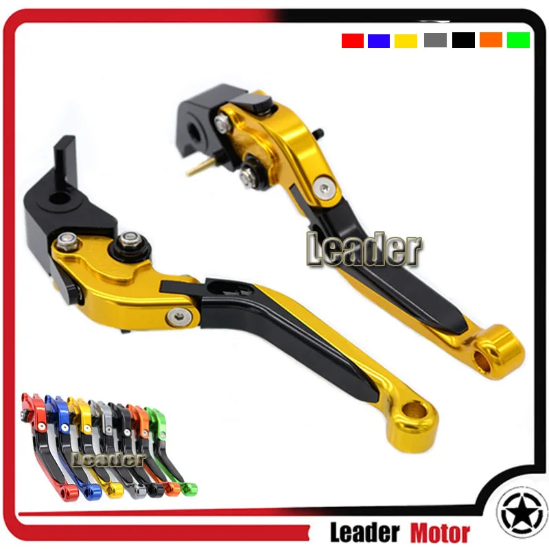 ФОТО For DUCATI Diavel/Carbon/XDiavel/S 2016 Monster 1200/S/R 2014-2016 Motorcycle Folding Extendable Brake Clutch Levers Gold