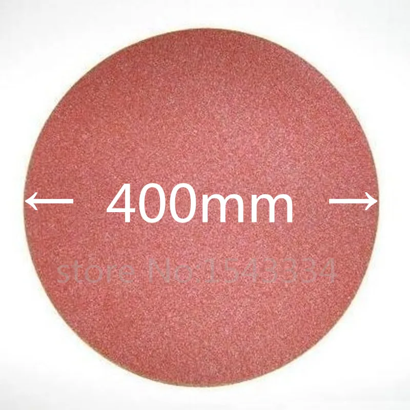 10 pcs 16" 400MM Sander Sand Paper Sanding Disc 40 1000G Grit