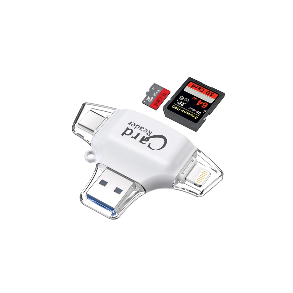 Kawau устройство для чтения карт памяти Micro Sd Usb sd карта адаптер для iPhone 8 7 PLUS 5 5S 6S 6/samsung/LG Android OTG телефоны