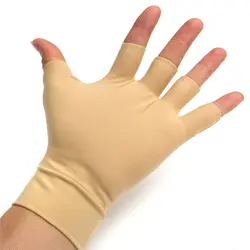 1 пара моющийся нейлоновый спандекс противовоспалительное сжатия руки перчатки артрит облегчение Фитнес массаж тела перчатки