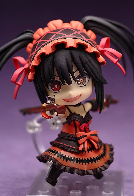 Новинка Nendoroid Аниме Фигурка Дата A Live Tokisaki Kurumi 466 Brinquedos ПВХ фигурка модель куклы детские игрушки " 10 см Y6047