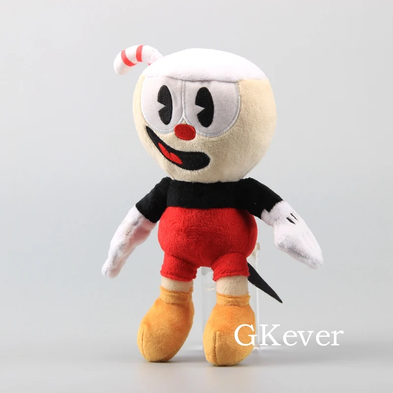 10 шт./лот Cuphead игра Mugman Mecup и Brocup Плюшевые игрушки 9 &quot23 см|Персонажи мультфильмов