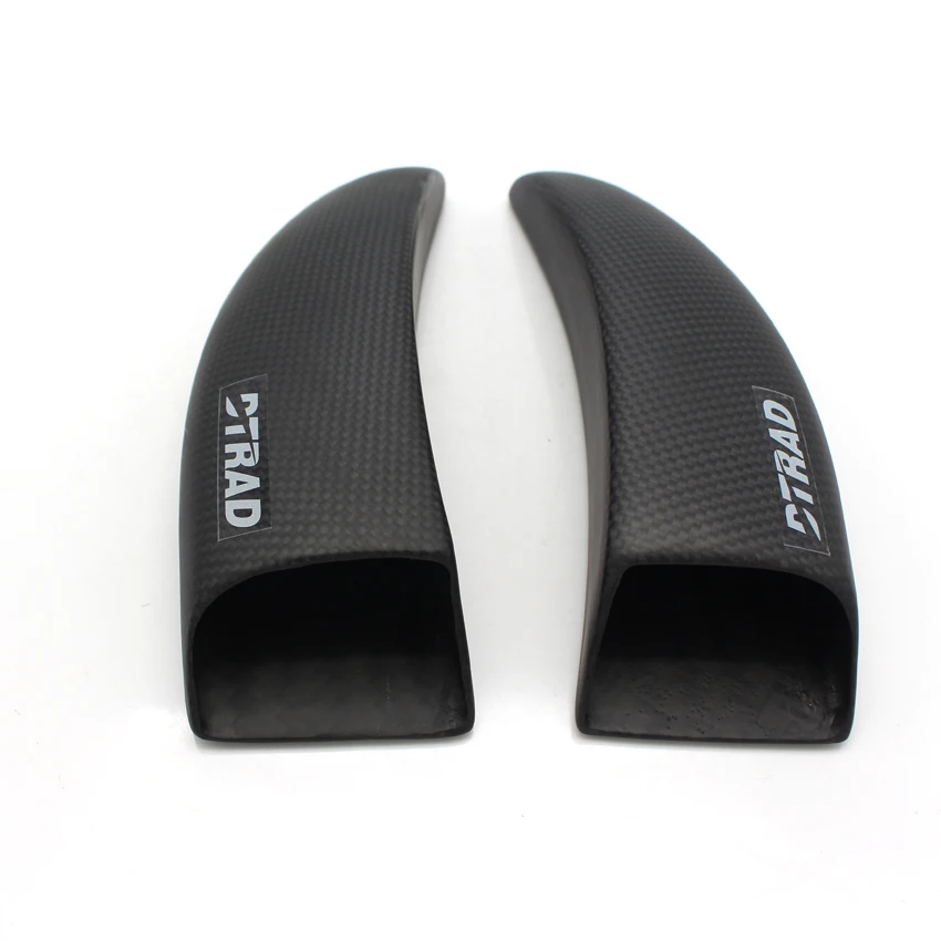 Carbon Air Ducts Brake For KAWASAKI ZX6R 636 03-19 ZX-12R 04-06 ZZR1100 ZX11 Cooling + Mounting kit