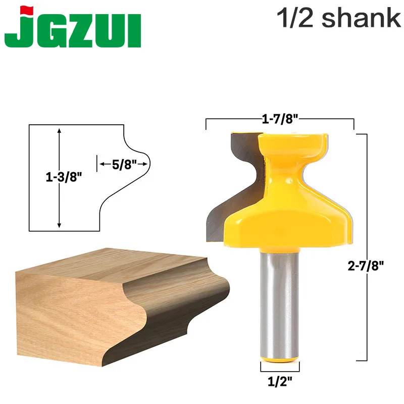 1-3/8 "палец сцепление фрезы-1/2" хвостовиком