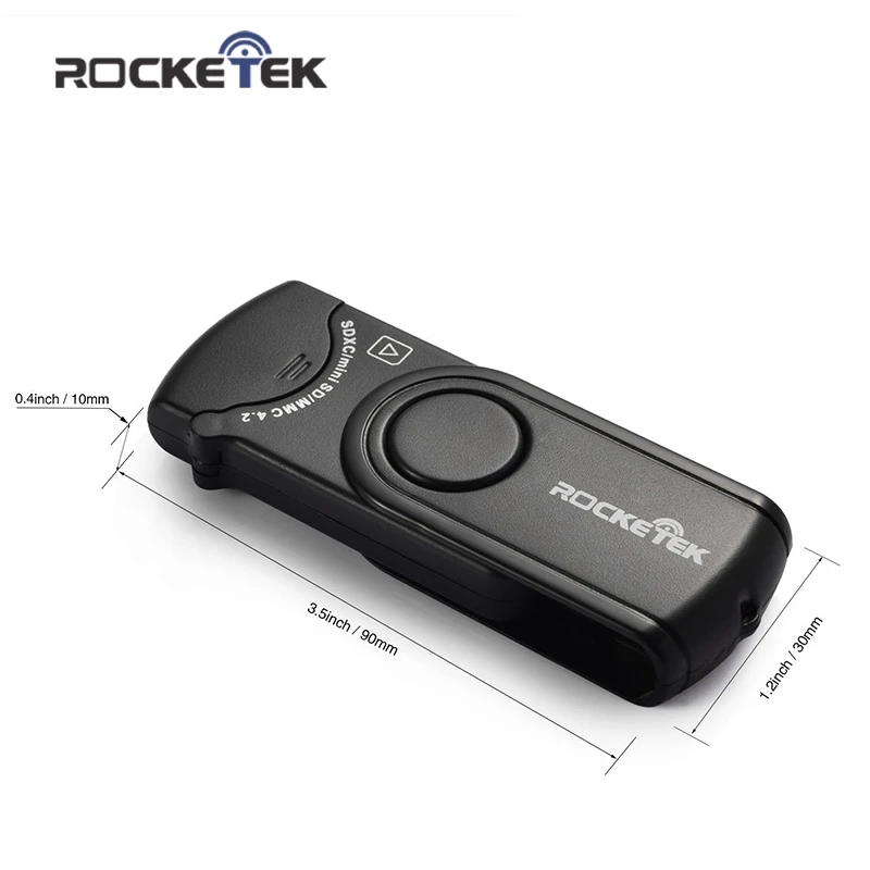 Rocketek usb 3,0 мульти 2 в 1 памяти otg телефон кард-ридер 5 Гбит/с адаптер для SD TF micro SD для ПК компьютер ноутбук аксессуары