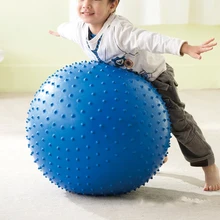 45 см ПВХ унисекс Йога Мячи для фитнеса с 5 цветов точка сообщение йога мяч пилатес бола высокое качество тренажерный зал мяч для тренировки баланса